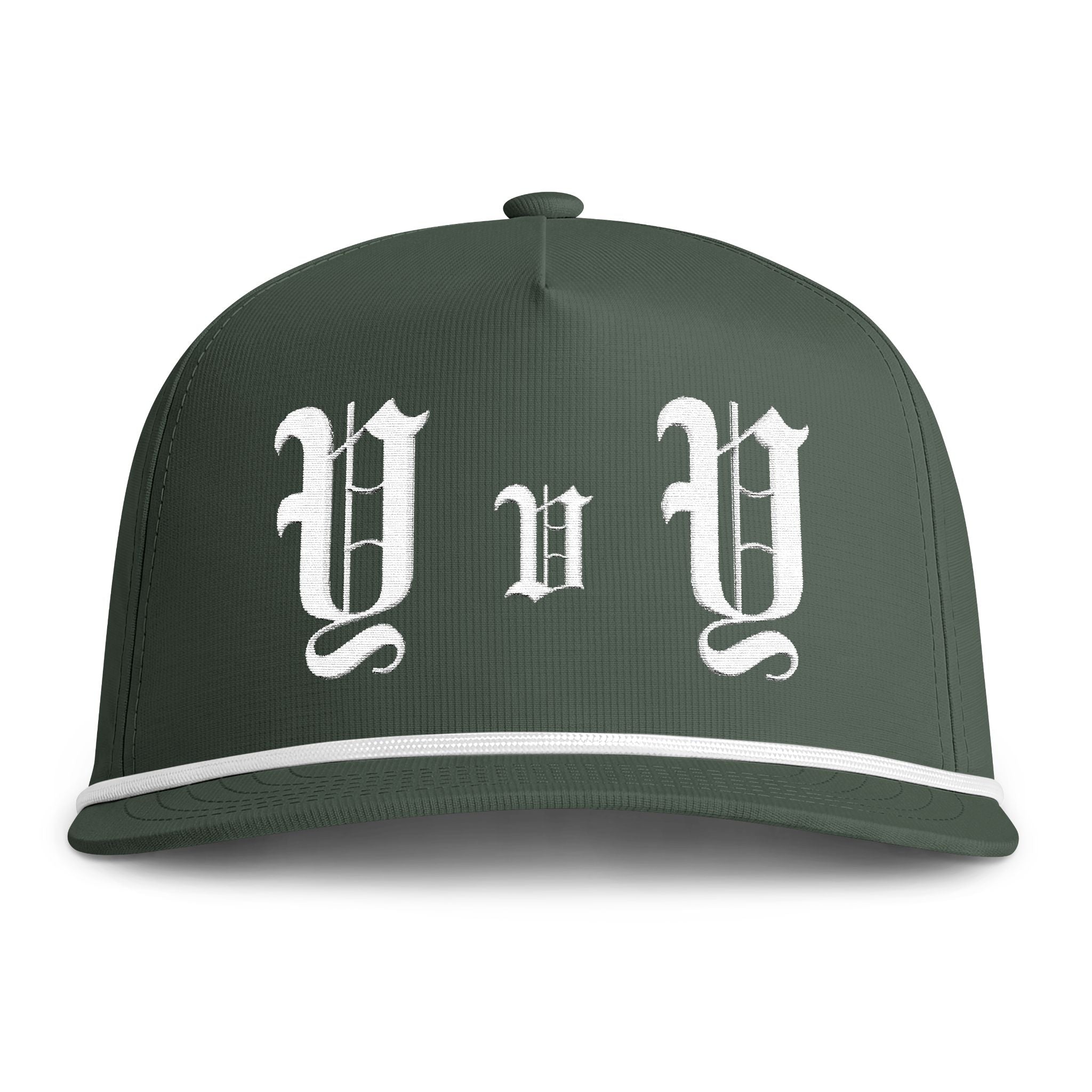 'Y v Y' Embroidered Trucker Hat