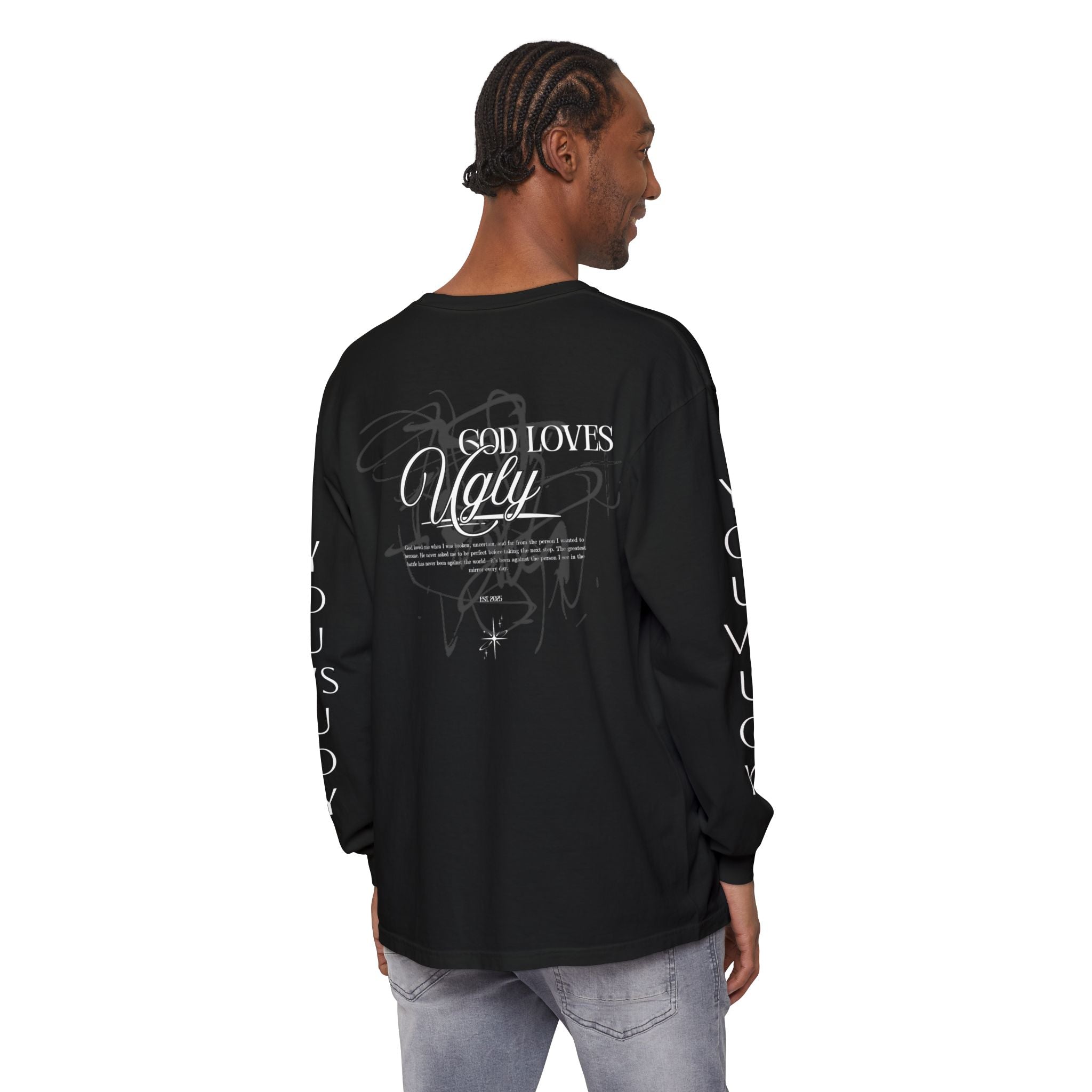 God Loves Ugly Long Sleeve Tee