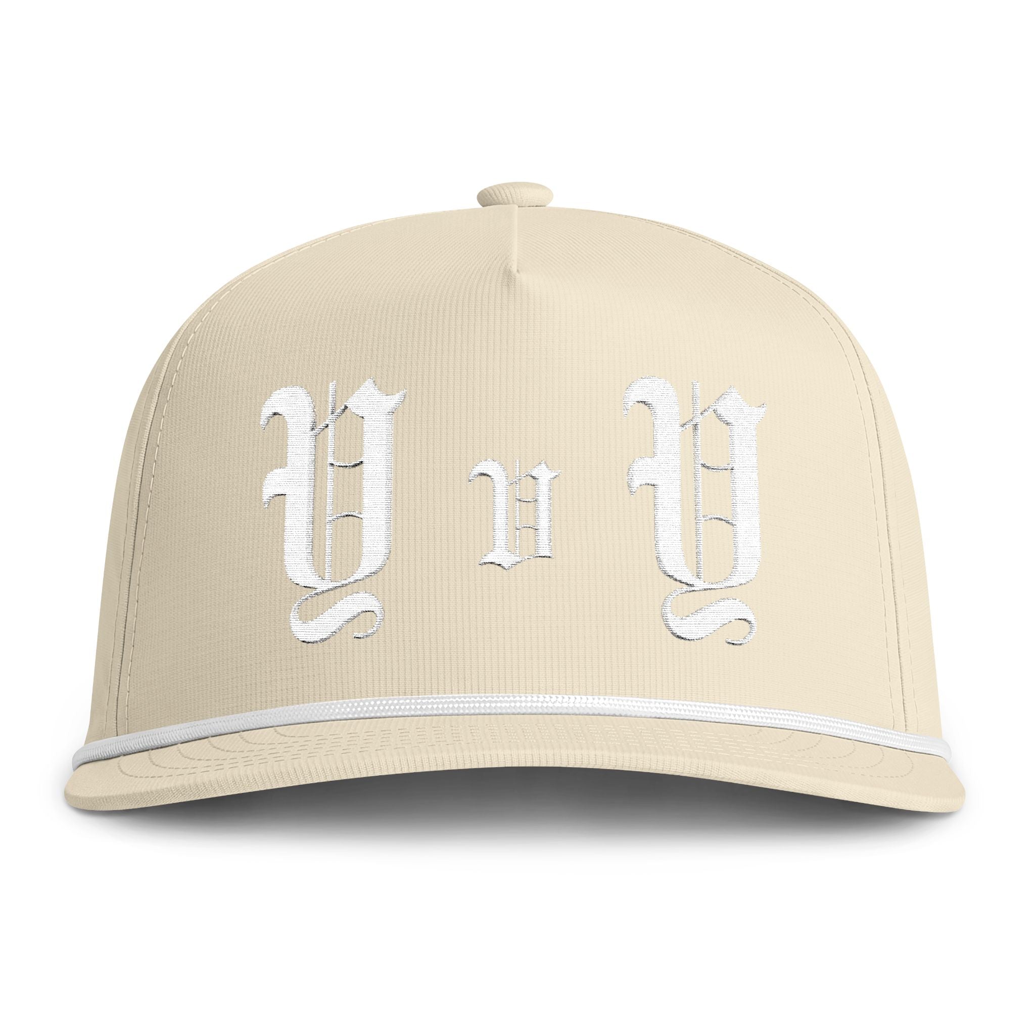 'Y v Y' Embroidered Trucker Hat