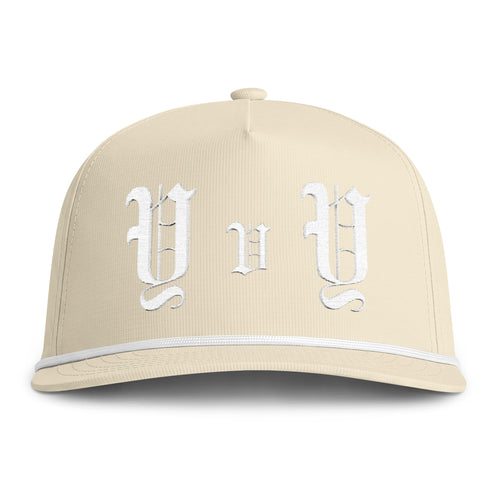 'Y v Y' Embroidered Trucker Hat